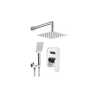 Zestaw prysznicowy podtynkowy, Deante Anemon, chrom