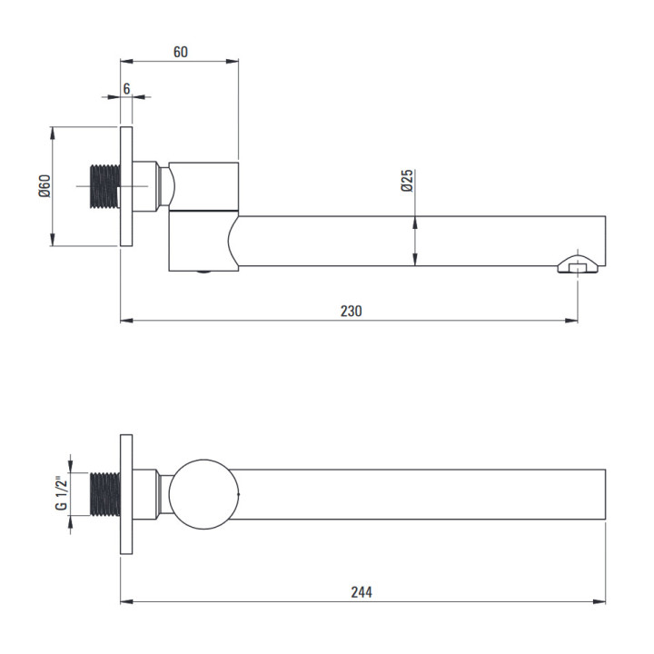 Zestaw prysznicowy podtynkowy z BOXem mieszaczowym, Deante Arnika, złoty