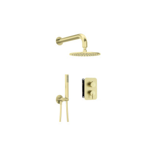 Zestaw prysznicowy podtynkowy z BOXem mieszaczowym, Deante Arnika, nero