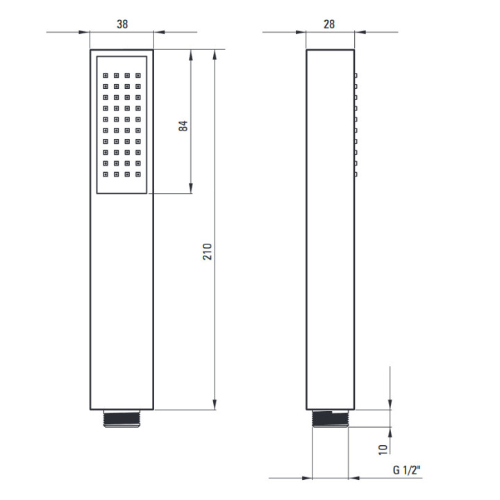Zestaw prysznicowy podtynkowy z BOXem termostatycznym, Deante Box, złoty