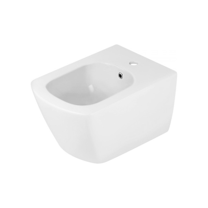 Miska WC z deską bezkołnierzową, Deante Anemon, biała