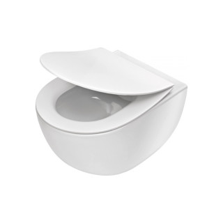 Bidet wiszący, Deante Anemon, biała