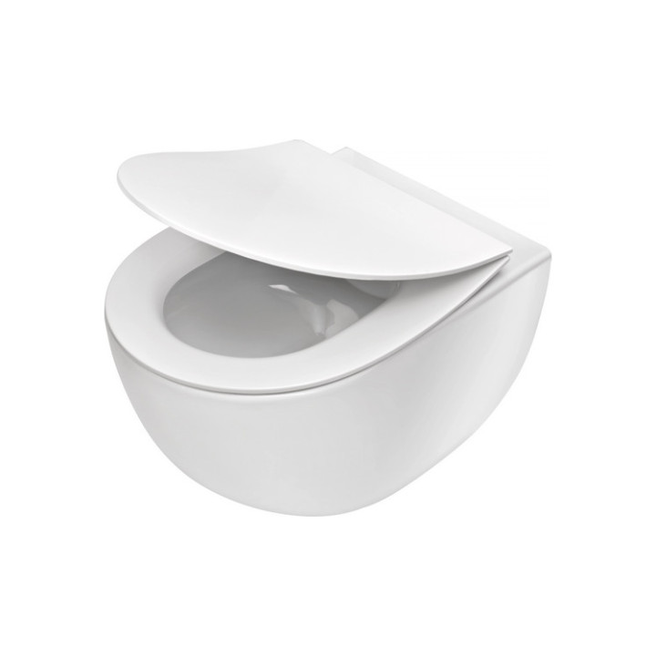 Bidet wiszący, Deante Anemon, biała