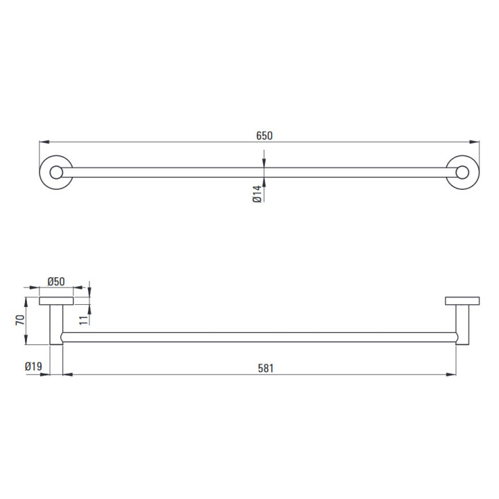 Uchwyt na papier toaletowy, Deante Jasmin, chrom