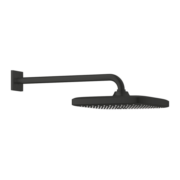 Grohe Rainshower 310 Mono Cube Deszczownica z ramieniem 422 mm, 1 strumień, ogranicznik przepływu, brushed warm sunset