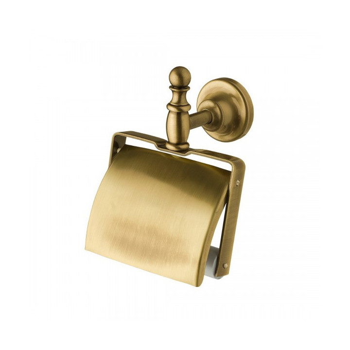 Uchwyt ścienny na papier Axor Universal Softsquare - złoty optyczny polerowany