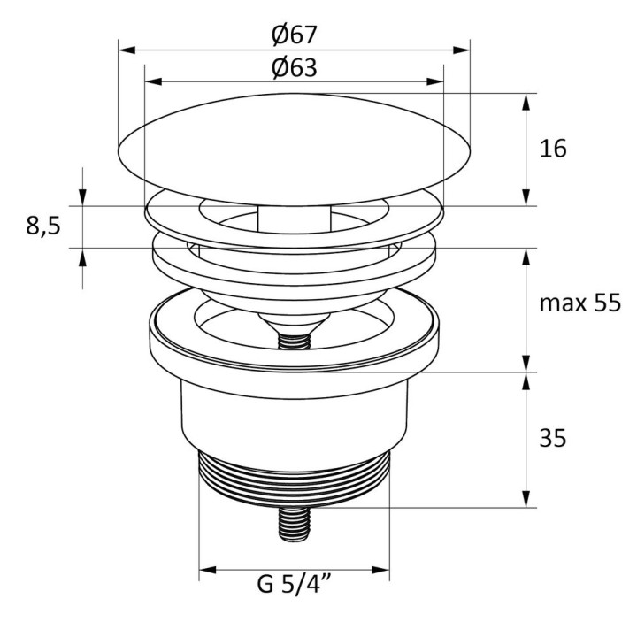 Słuchawka prysznicowa Ravak Air 3-funkcyjna, chrom- sanitbuy.pl