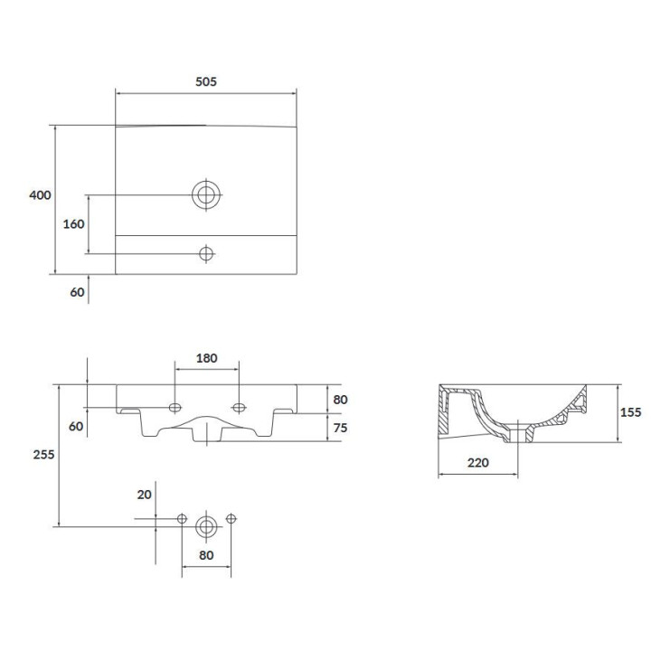 Bidet zawieszany owalny z ukrytym montażem Cersanit Larga, biały mat