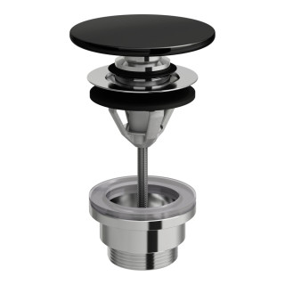 Korek Laufen z cermaiczną osłoną odpływu typu click-clack - biały