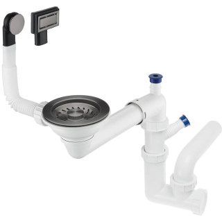 Syfon teleskopowy Deante Space Saver, biały