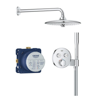 Zestaw prysznicowy Grohe Grohtherm SmartControl, podtynkowy, bateria termostatyczna, z słuchawką prysznicową, chrom