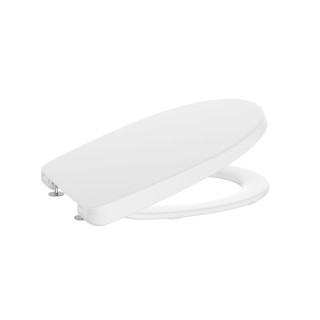 Deska WC Roca Victoria wolnoopadająca, Supralit - biała