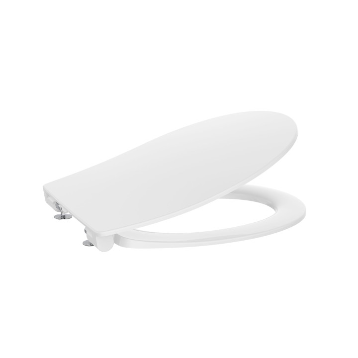 Deska WC Roca Victoria wolnoopadająca, Supralit - biała