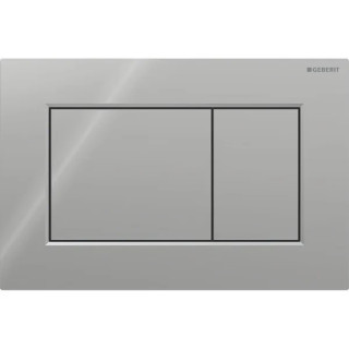 Przycisk uruchamiający Geberit Sigma01 do spłukiwania dwudzielnego, prostokątny - biały