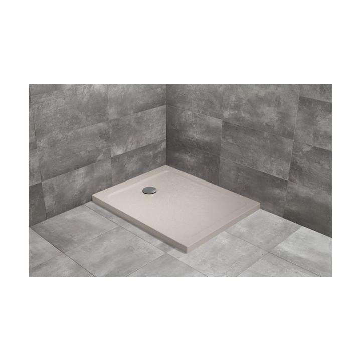 Brodzik prostokątny Radaway Doros D, 130x90cm, akrylowy, stone white