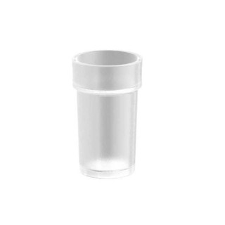 Uchwyt Stella Monaco ze szklanką, chrom