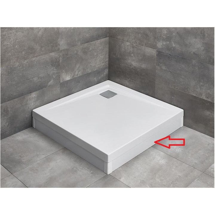 Panel Radaway 140 cm do brodzika Argos C lub D z obudową - biały