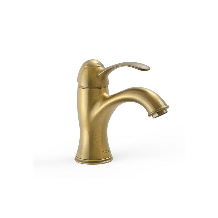 Bateria bidetowa Tres-Clasic - mosiądz antyczny