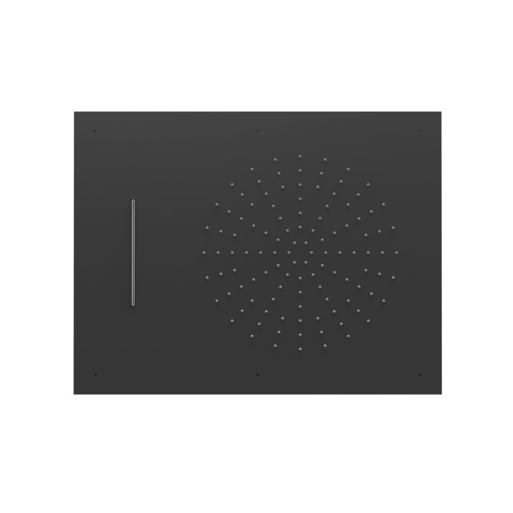 Deszczownica/ Natrysk ścienny Tres 280x550 mm, 2 rodzaje strumienia: kaskada i deszczowy