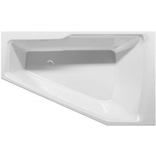 Wanna przyścienna Riho Desire Back2Wall wolnostojąca, akrylowa 180 x 84 cm, z syfonem - biała
