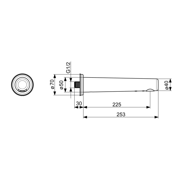 Bateria umywalkowa Oras Electra podtynkowa elektroniczna - chrom