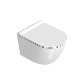 Miska Catalano Sfera 55x35 cm wisząca Silentech (bez kołnierza) - tortora mat