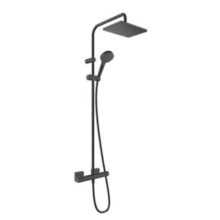 Komplet prysznicowy 250 1jet EcoSmart z ShowerTablet 350, Hansgrohe Rainfinity - Czarny Matowy