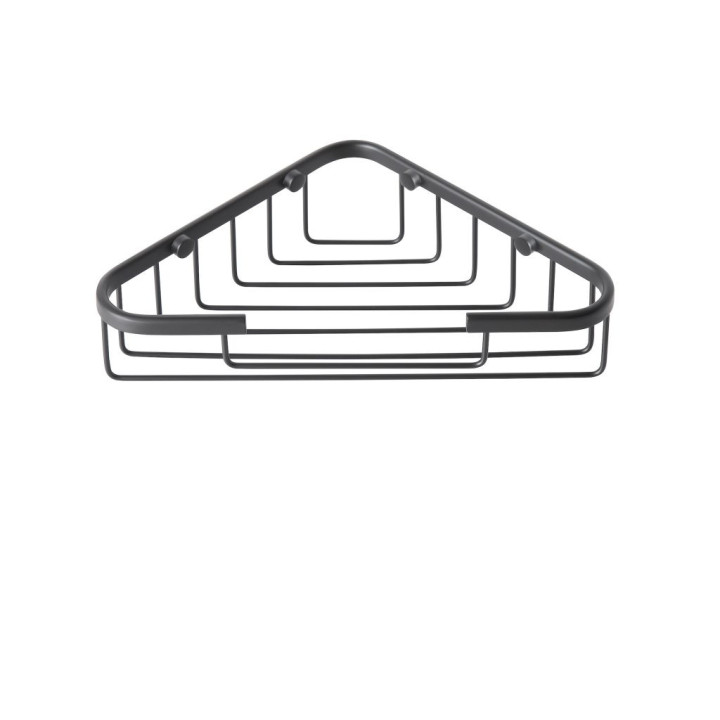 Koszyk Stella narożny 20.5 × 20.5 cm, czarny