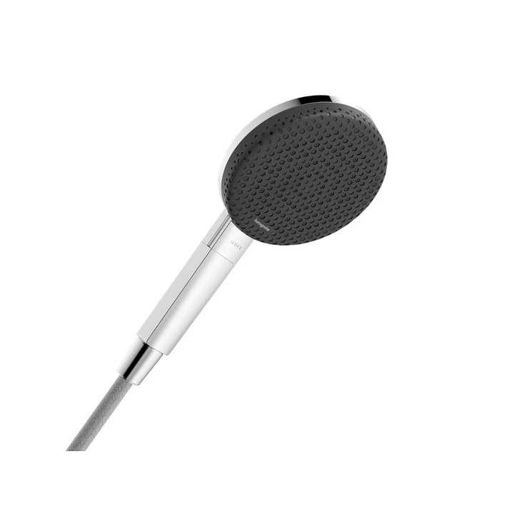 Słuchawka/ Dysk prysznicowy Hansgrohe Raindance Select S 150 3jet, DN 15 EcoSmart 9 l/min, biały/chrom