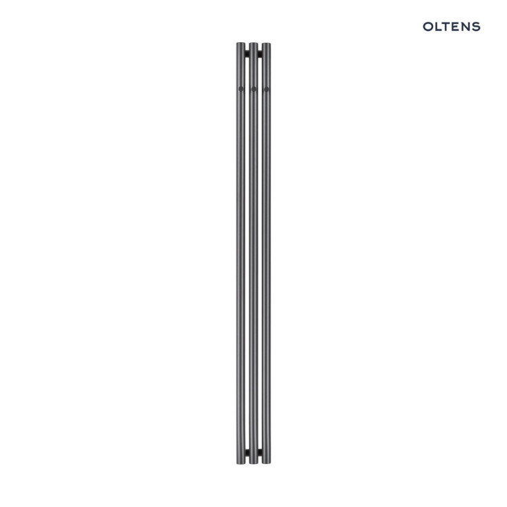 Grzejnik dekoracyjny Oltens Stang 180x15 cm - czarny mat