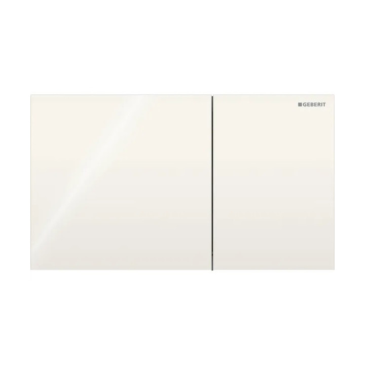 Przycisk uruchamiający Geberit Sigma70 do spłukiwania dwudzielnego, prostokątny, szkło - lava