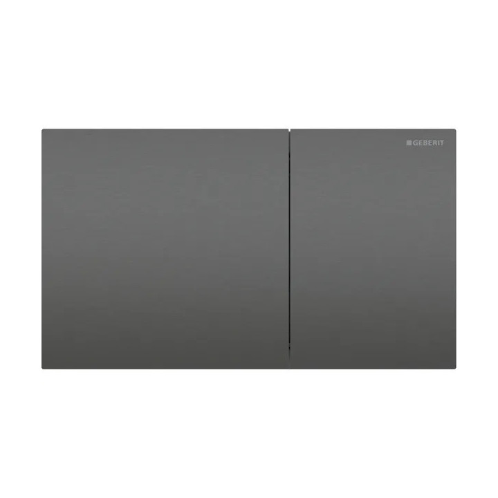 Przycisk uruchamiający Geberit Sigma70 do spłukiwania dwudzielnego, prostokątny, stal nierdzewna - czerwone złoto/ szczotkowany