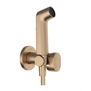 Główka prysznicowa Hansgrohe Bidette 1 jet S EcoSmart dla wody zimnej z uchwytem i wężem prysznicowym 125 cm - chrom