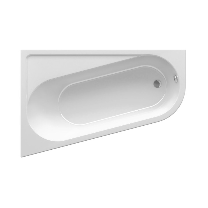 Wanna narożna prawa Ravak Chrome 160x105 cm  akrylowa, snowwhite