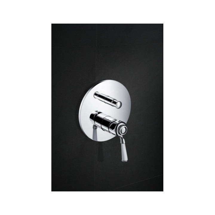 PYTAJ O RABAT ! Bateria prysznicowa Blue Water Denver jednouchwytowa podtynkowa bez przełącznika, 1-odbiornik, chrom 