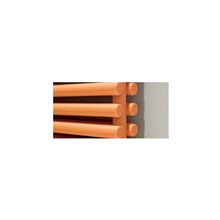 Grzejnik Zehnder Charleston Bar 149,2 x 48,5 cm, wersja 2-kolumnowa, z chromowanym uchwytem na ręczniki - biały