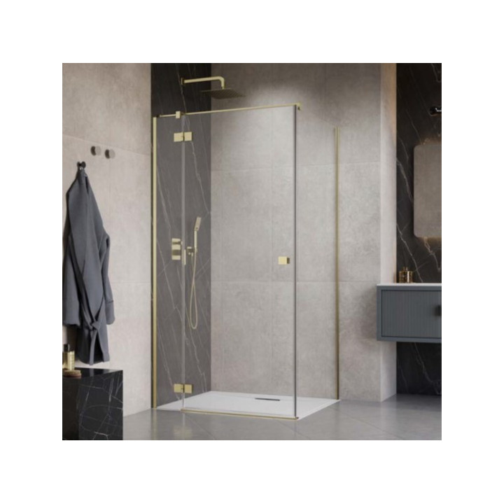 Drzwi kabiny prysznicowej Radaway Essenza 8 KDJ 100, lewe, 1000x2000mmm, szkło przejrzyste, chrom