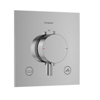 Bateria termostatyczna Hansgrohe Ecostat Comfort S, do 2 odbiorników, podtynkowa - chrom