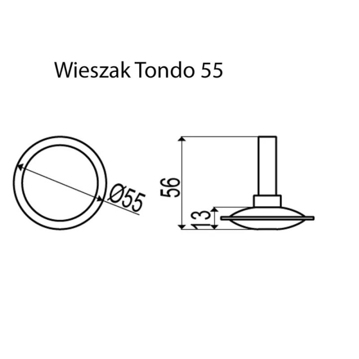 Głowica termostatyczna Irsap - biały/ chrom