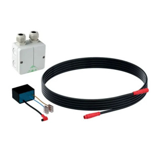 Elektroniczny zawór spłukujący Geberit do pisuaru, zasilanie 230V, ukryty