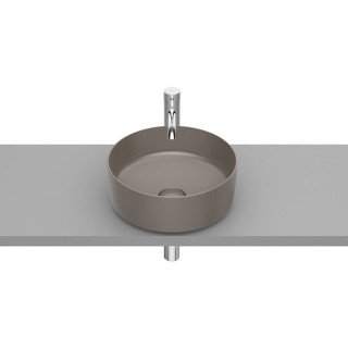 Umywalka nablatowa 37x37cm Roca Inspira Round okrągła biała