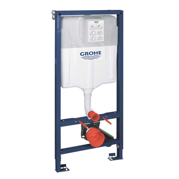 Stelaż podtynkowy do WC 5 w 1, Grohe Rapid SL - Chrom