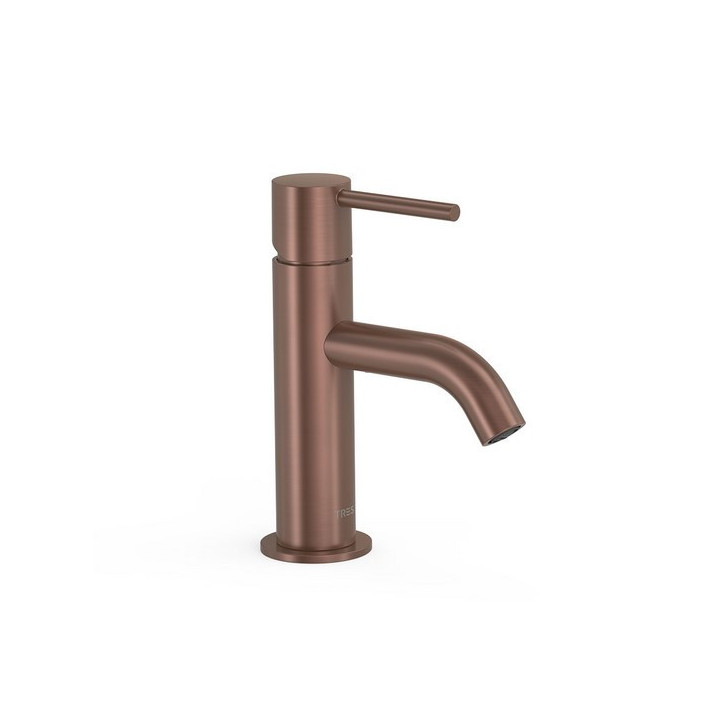 Bateria umywalkowa Tres Study Colors, stojąca, wysokość 175mm, złoty matowy