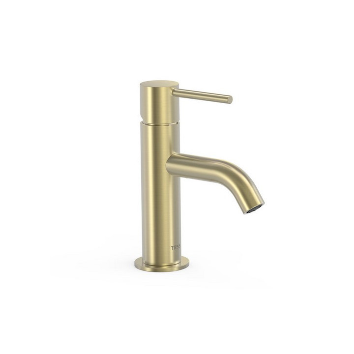 Bateria umywalkowa Tres Study Colors, stojąca, wysokość 175mm, złoty matowy