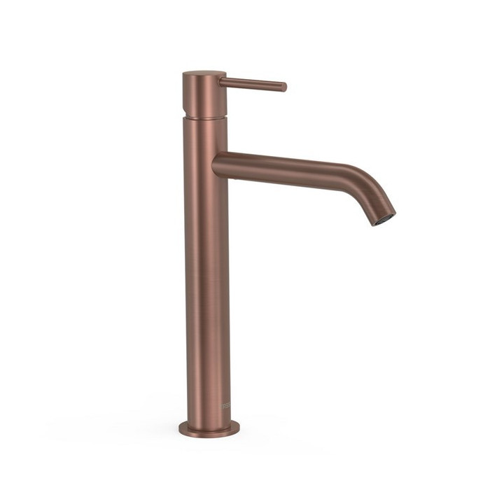 Bateria umywalkowa TRES Study Exclusive, stojąca, wysokość 30,4 cm, czarny mat