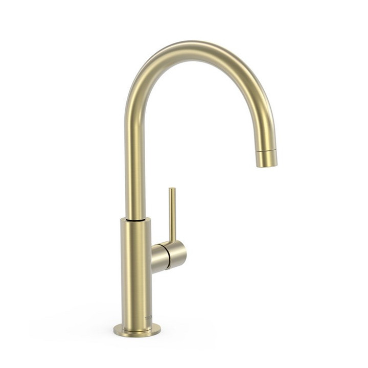 Bateria umywalkowa  Study - Tres, wys. 27,5 cm z obrotową wylewką - sanitbuy.pl