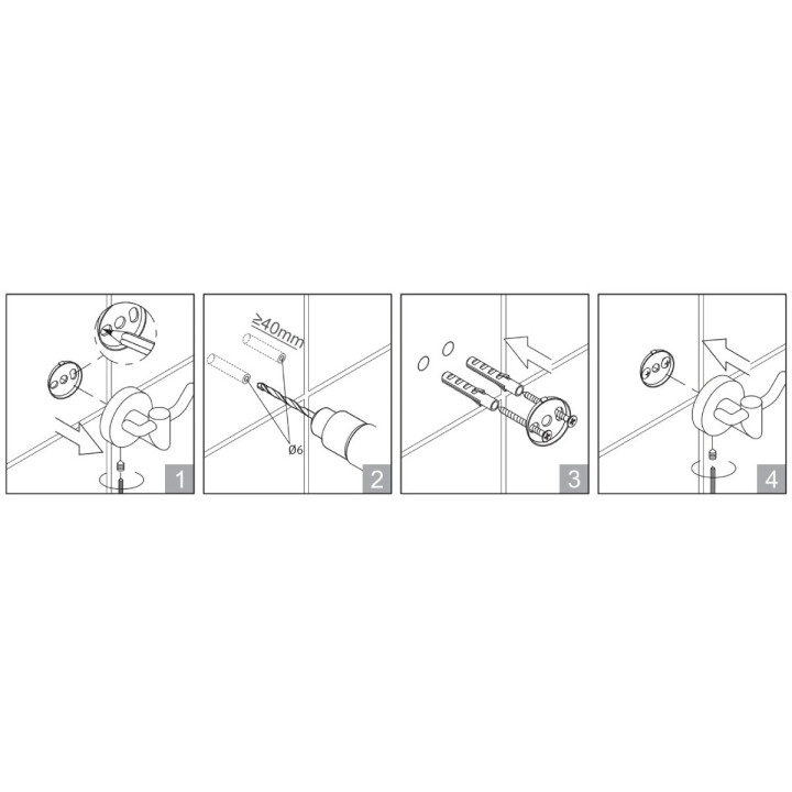 Haczyk pojedynczy Stella Classic, różowy złoty szczotkowany