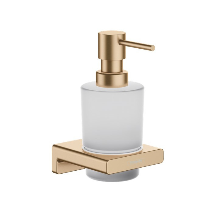 Dozownik mydła w płynie Hansgrohe, złoto