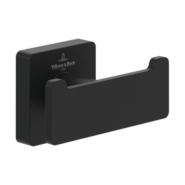 Podwójny haczyk na ręczniki Villeroy & Boch Elements – Striking - chrom