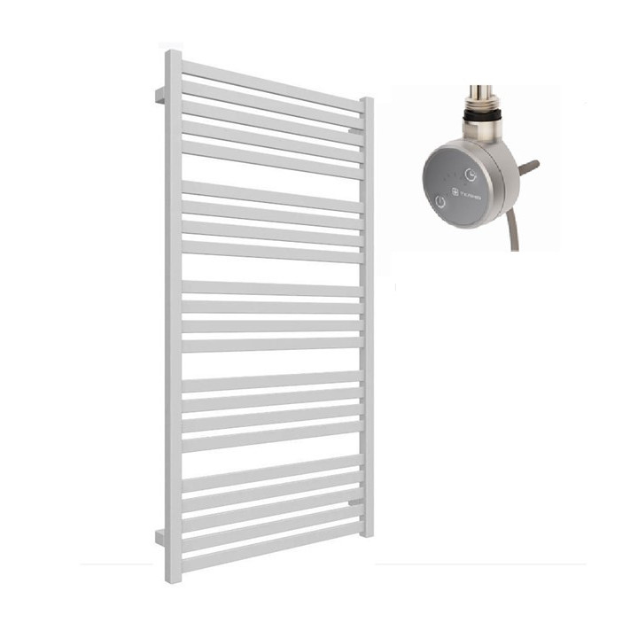 Grzejnik elektryczny Terma Dexter E 86x50 cm z grzałką MOA WiFi- kolor standardowy biały
